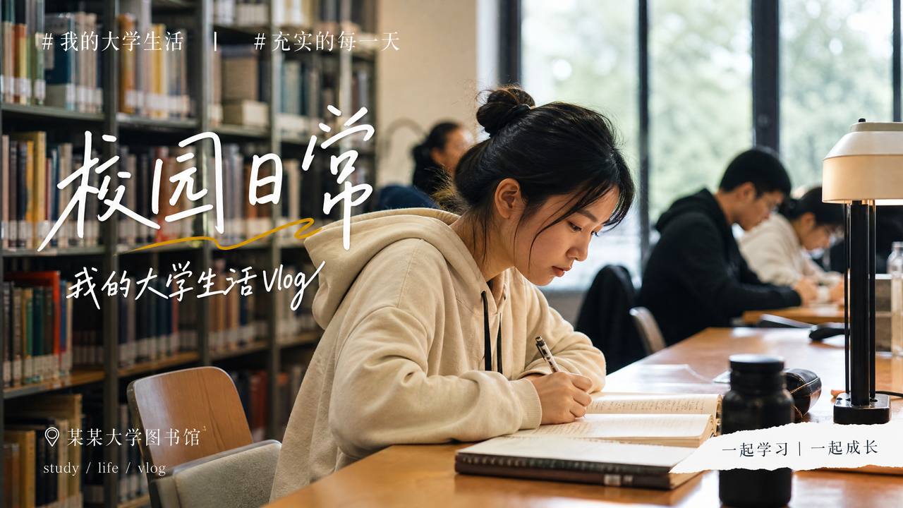 探花传媒-校园日常Vlog传媒